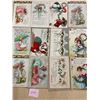 Image 1 : 20 BEB B.E. Blodgett Girls - Ladies Holiday Greeting Postcards