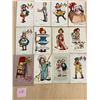 Image 2 : 31 K. Gassaway Signed Artist Children Greeting Postcards
