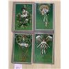 Image 1 : 4 St. Patricks Day Winsch Publishing Holiday Postcards
