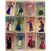 Image 1 : 23 Langsdorf State Girls Silk Postcards