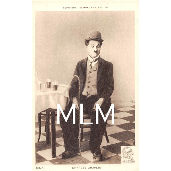 5 Charlie Chaplin Essanay Film Co. Postcards