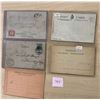 Image 2 : 5 Hold to Light Train Railroad Postcards