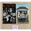 Image 1 : 2 Great Northern Railway on Oriental Limited Tea Car & Observation Car Postcards