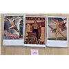 Image 2 : 15 European Poster Art Bare Chested Men Postcards