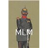 Image 1 : 4 German Military Soldiers On Green Background Postcards