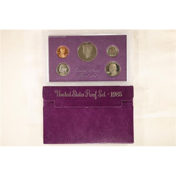 1985 US PROOF SET (WITH BOX)