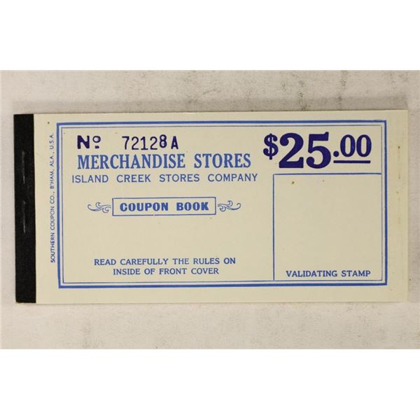 VINTAGE MERCHANDISE STORE COUPON BOOK