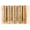 Image 1 : 5 ROLLS OF 1971-D LINCOLN CENTS BRILLIANT UNC