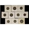 Image 2 : 10-FULL DATE 1936 BUFFALO NICKELS