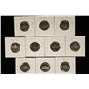 Image 2 : 10-PROOF JEFFERSON NICKELS: 1990-1999 (ALL S MINT)
