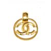 Image 1 : Chanel Gold Single Large CC Necklace
