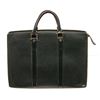 Image 1 : Louis Vuitton Black Leather Business Handbag