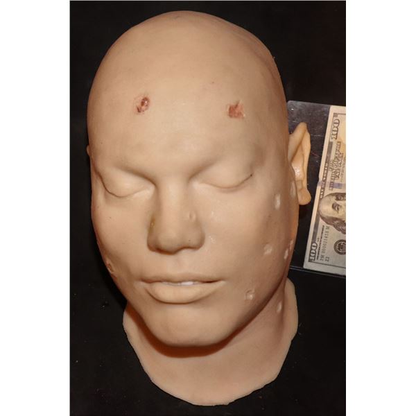 SEVERED HEAD WITH PLAGUE SORES BOILS SILICONE