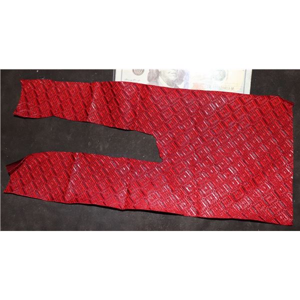 SHAZAM FURY OF THE GODS PRODUCTION SUIT PANEL REMNANT SUPER HERO