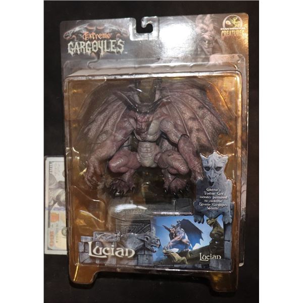 AA-CLEARANCE EXTREME GARGOYLES RARE 2002 STAN WINSTON MIB LUCIAN