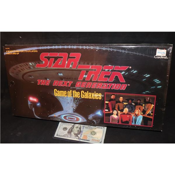 AA-CLEARANCE STAR TREK THE NEXT GENERATION GAME OF THE GALAXIES GEM MINT STILL SEALED