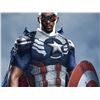 Image 3 : CAPTAIN AMERICA NEW SAM WILSON MASK PANELS COMPLETE KIT 2 SUPER HERO