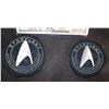 Image 1 : STAR TREK STARFLEET UNITED FEDERATION OF PLANETS CADET UNIFORM PATCH SET