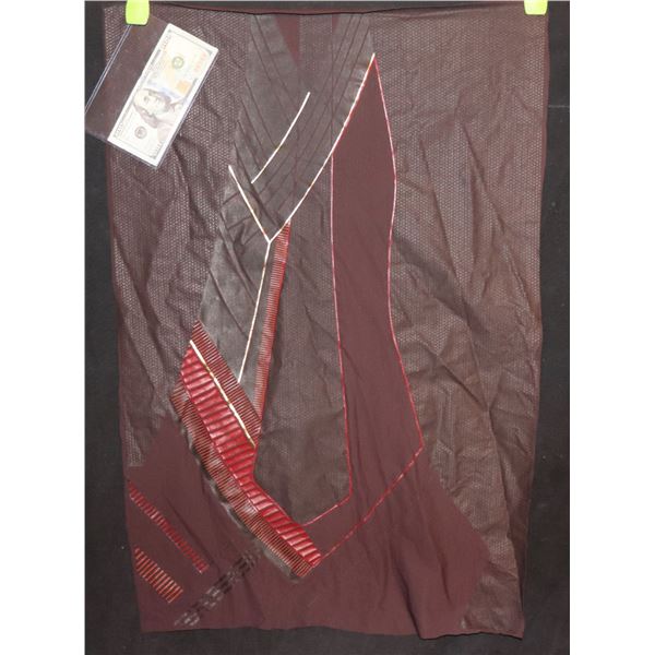 BLACK PANTHER WAKANDA FOREVER PROTOTYPE TEST FABRIC & DESIGN PANEL 2 SUPER HERO