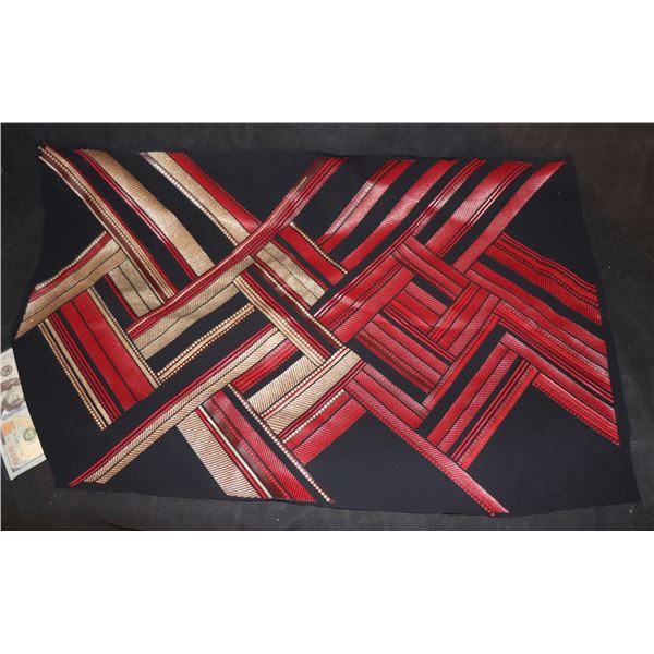 BLACK PANTHER WAKANDA FOREVER PROTOTYPE TEST FABRIC & DESIGN PANEL 3 SUPER HERO