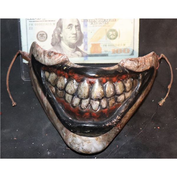 AMERICAN HORROR STORY FREAK SHOW CULT TWISTY THE CLOWN HERO MASK SCREEN USED