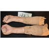 Image 2 : SILICONE HANDS MATCHED PAIR OF WHITE FISTED MAN