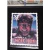 Image 1 : ZZ-CLEARANCE STAMP WOLFMAN VINTAGE FRIDGE MAGNET