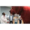 Image 2 : CLIFFORD THE BIG RED DOG LARGE FUR SWATCH