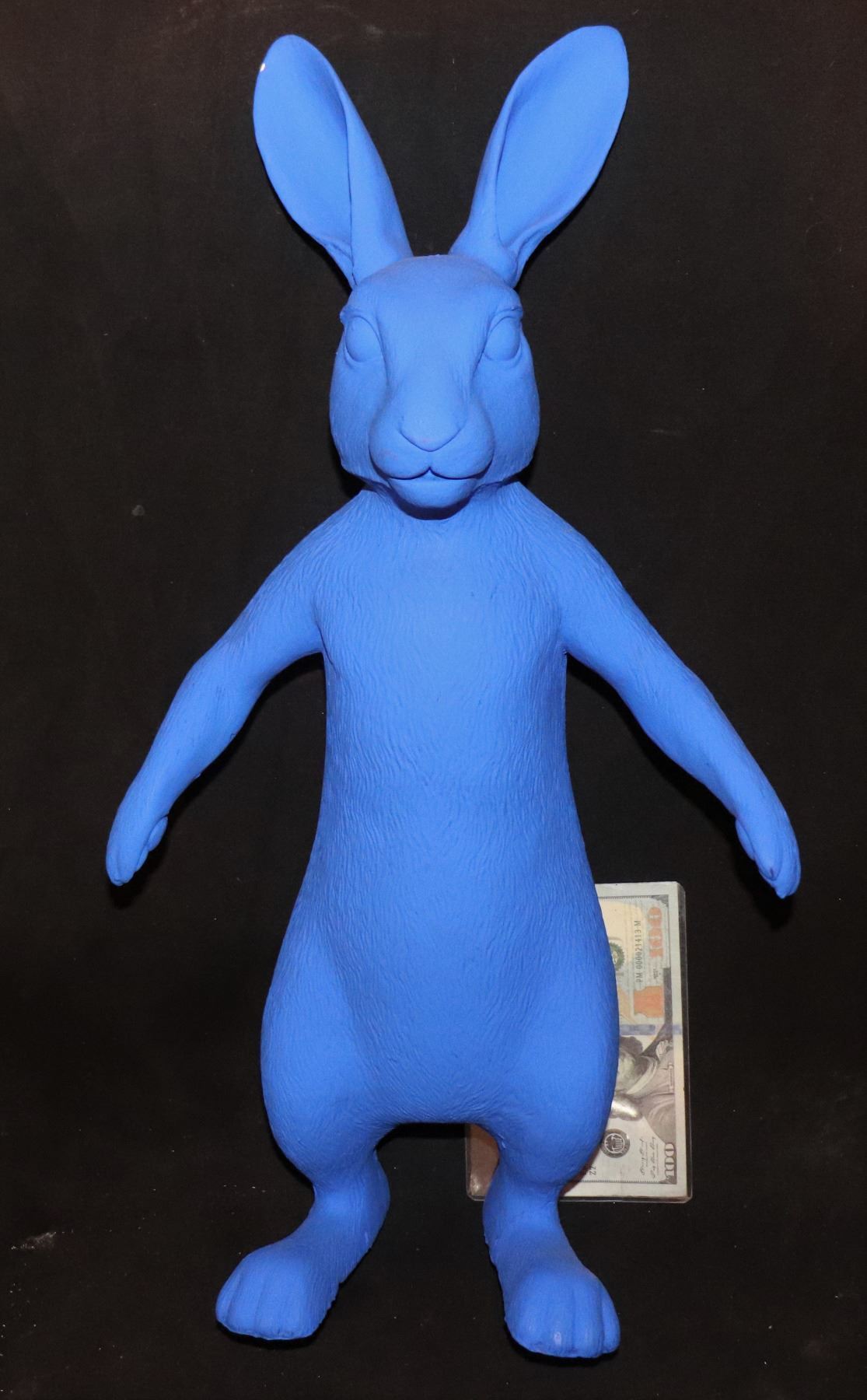 PETER RABBIT BLUE SCREEN CGI STAND IN PUPPET