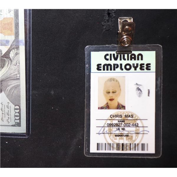 ALIEN NATION TV SHOW CHRIS MAS EMPLOYEE ID