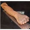 Image 2 : X-MEN ORIGINS: WOLVERINE HUGH JACKMAN SCREEN USED HERO SILICONE INSERT ARM ON DISPLAY
