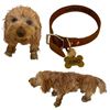 Image 5 : BATES MOTEL NORMAN'S SCREEN MATCHED PET DOG JUNO WITH NAME TAG COLLAR STUNT & STAND IN