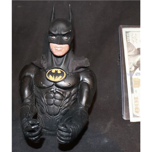 BATMAN FOREVER SCREEN USED MINIATURE BATMOBILE DRIVER AND BATWING PILOT