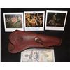 Image 1 : DEADWOOD WYATT EARP SCREEN USED HOLSTER AND CONTINUITY POLAROIDS