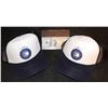 Image 1 : ZZ-CLEARANCE ETERNALS PRODUCTION CAST AND CREW HAT LOT OF 2 SUPER HERO