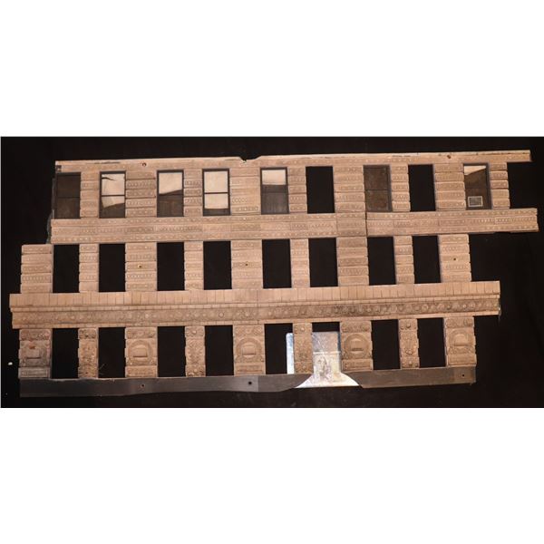 ZZ-CLEARANCE GODZILLA FLATIRON BUILDING SCREEN USED LARGE SECTION 1