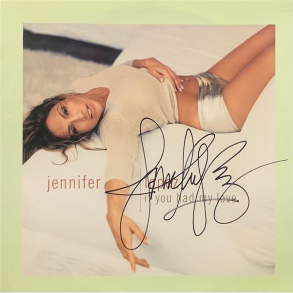 Jennifer Lopez Signed If You Had My Love Album Cover