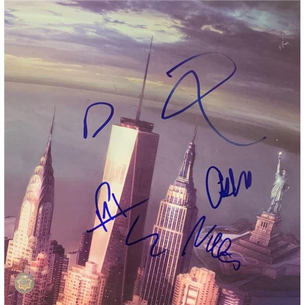 Signed Foo Fighters Sonic Highways Album Cover