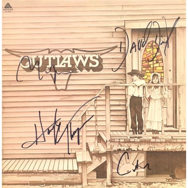 Signed The Outlaws Album Cover