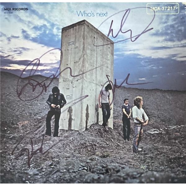 Signed Who's Next Album Cover