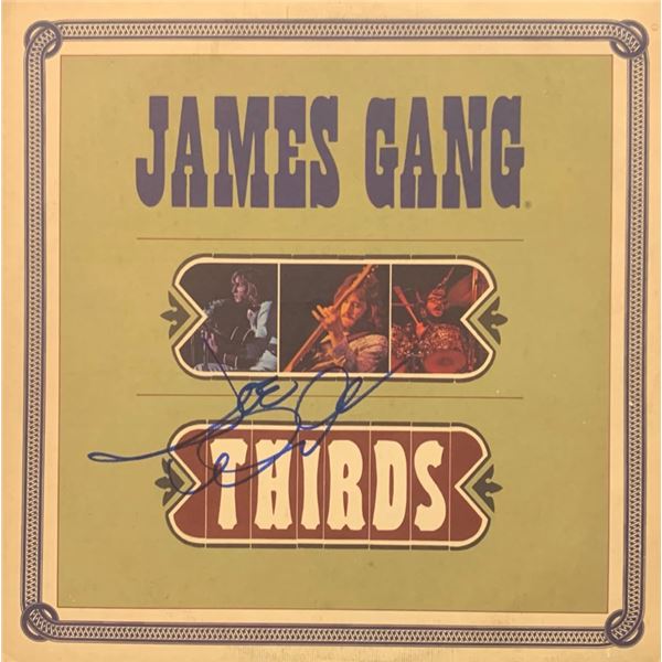 Signed James Gang Thirds Album Cover