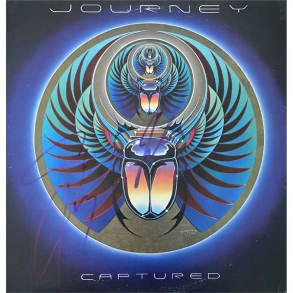 Signed Journey Captured Album Cover