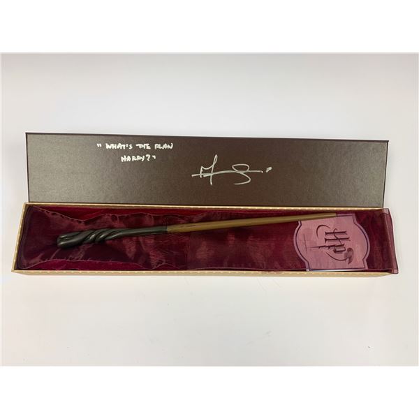 Autograph Harry Potter Matthew Lewis Wand