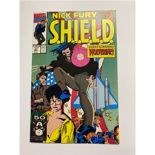 Nick Fury Agent of Shield #27 Vintage Marvel Comic Book