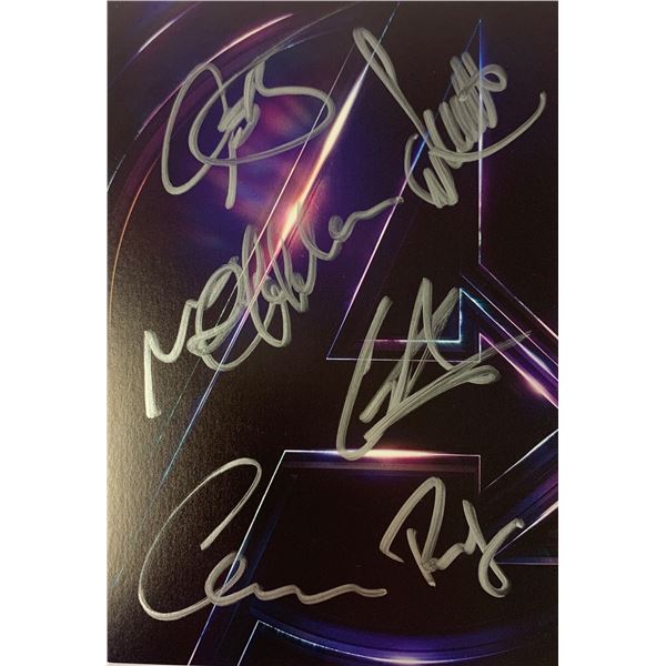 Autograph Avengers Chris Evans Postcard