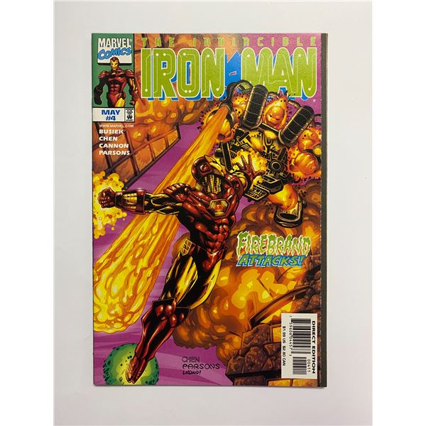 Iron Man #4 Vintage Marvel Comic Book
