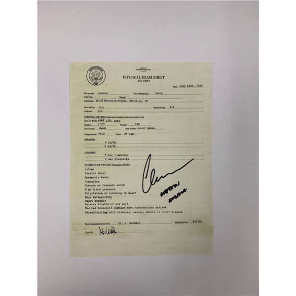 Autograph Avnegers SHIELD Prints Chris Evans