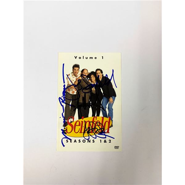 Autograph Seinfeld DVD Cover Jerry Seinfeld