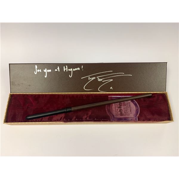 Autograph Harry Potter Tom Felton Wand