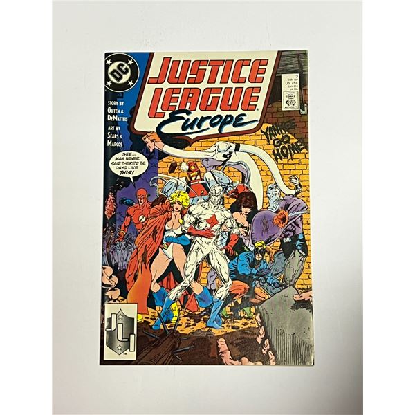 Justice League #3 Vintage DC Comic Book